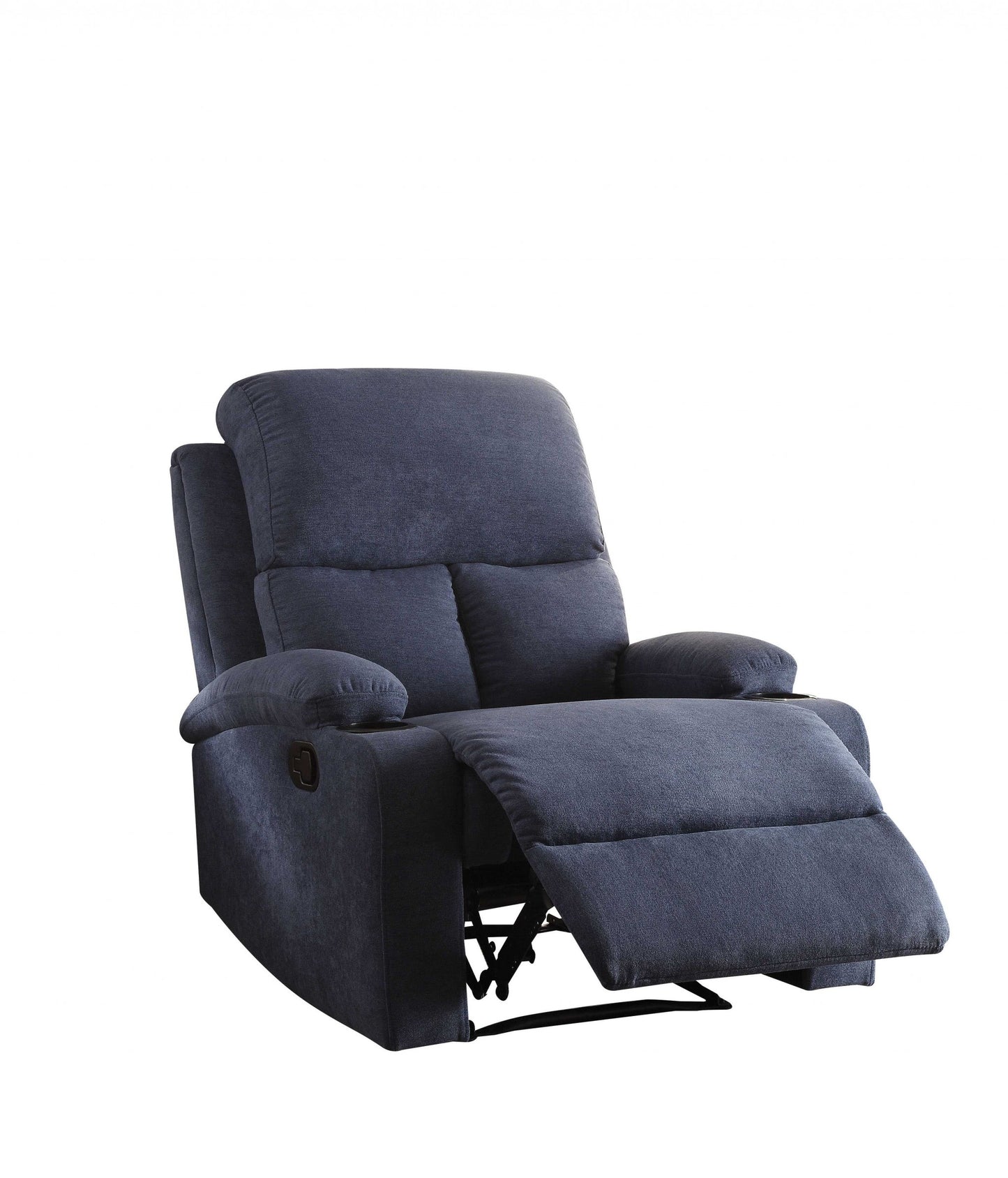 32" Gray Linen Recliner