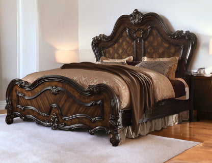 King Brown Bed