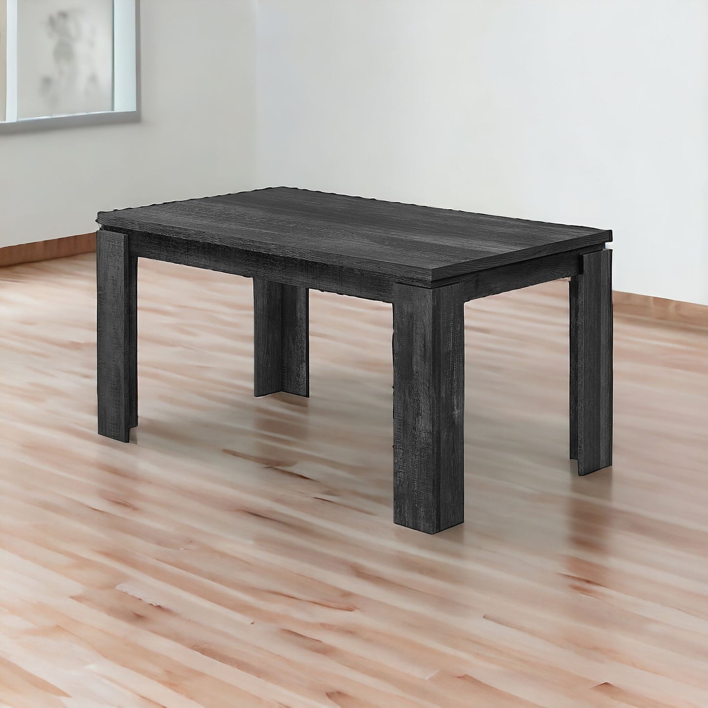 36" Black Dining Table