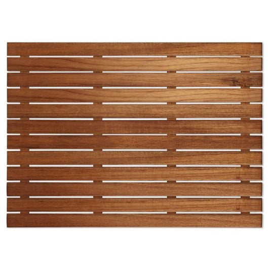 25" Premium Teak Shower Bath Mat