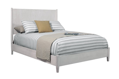 Gray Solid and Manufactured Wood King Bed