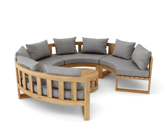 SET-810 Circular Modular Deep Seating Set