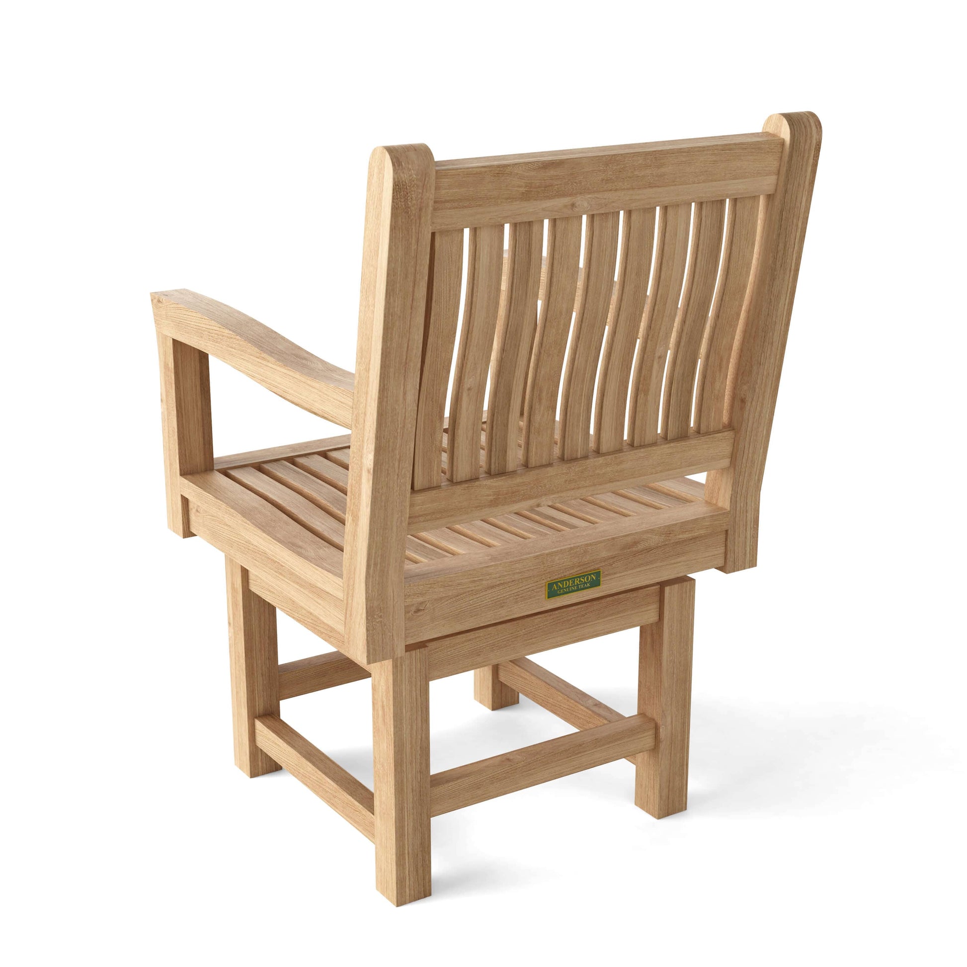 Outdoor Seating Rialto Teak Rocker Dining Armchair Men's Digs