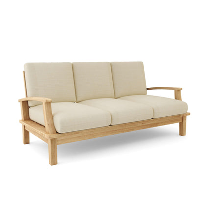 Outdoor Seating Brianna Deep Seating Sofa + Cushion Men's Digs