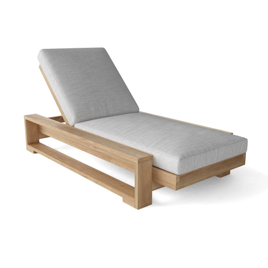 Outdoor Seating Capistrano Sun Lounger - Teak Men's Digs